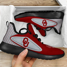 Load image into Gallery viewer, Legend React Oklahoma Sooners Mesh Knit Sneakers